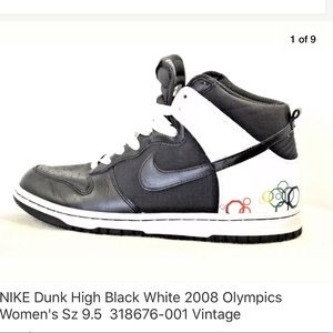 NIKE Dunk High 2008 Olympics Women's Sz 9.5